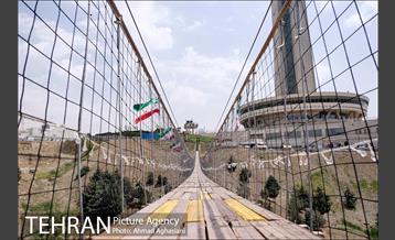 افتتاح زیپ لاین و پل معلق برج میلاد 19