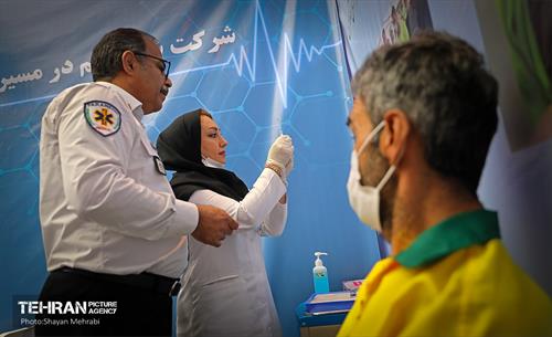 به وقت خدمت؛ واکسیناسیون کارگران شهرداری تهران 4