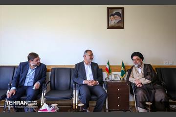 دیدار شهردار تهران با تولیت حرم حضرت عبدالعظیم حسنی(ع) 1