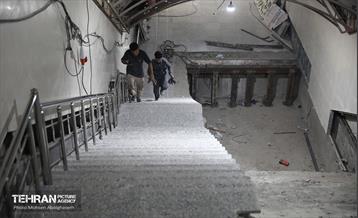 توسعه متروی تهران؛ ایستگاه سرباز 45