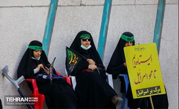 اجتماع امام حسنی ها در میدان آزادی 5