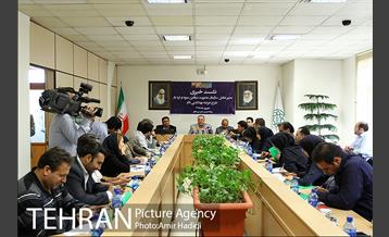 نشست خبری مدیر عامل سازمان میادین میوه و تره بار شهرداری تهران 8