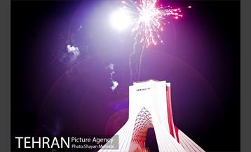 جشن نور نیمه شعبان در میدان آزادی 4