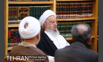 دیدار شهردار تهران با آیت الله العظمی مکارم شیرازی 17