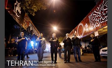 شور حسینی در خیابان گرگان 24