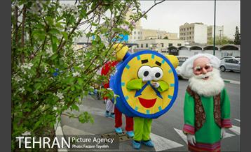 کاروان نوروزی در منطقه 5