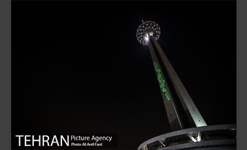 اجرای ویدئو مپینگ در برج میلاد به مناسبت اولین سالگرد شهادت سردار سلیمانی 4