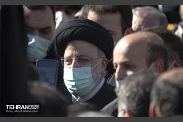 مراسم تشییع پیکر ۱۵۰ شهید گمنام در تهران 8