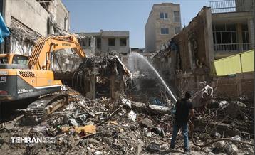 بازسازی واحدهای آسیب‌دیده در منطقه 8 9