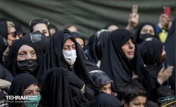 خیمه سوزان غروب عاشورا 16