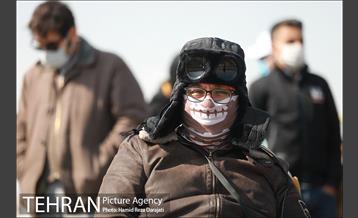 پرواز مدل ها بر فراز آسمان پایتخت 10