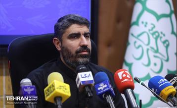 نشست خبری رییس سازمان بسیج شهرداری تهران 12