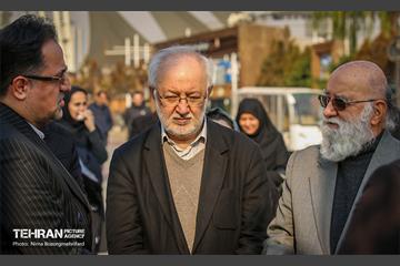 مراسم رونمایی از سازه حجمی عروج 21