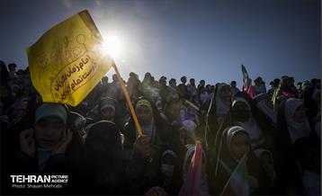 اجتماع بزرگ نوجوانان غرب تهران در پویش سلام فرمانده 5