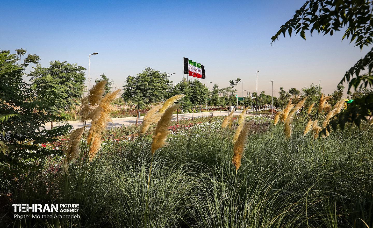 مراسم افتتاح بوستان فرامنطقه ای ایرانیان 2