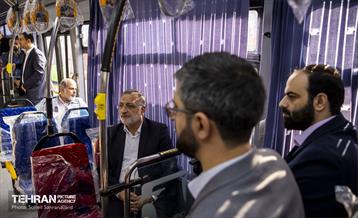 بازدید شهردار تهران از کارخانه خودروسازی «عقاب افشان» 12