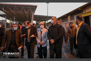 بازدید شهردار تهران از منطقه 2