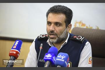 نشست خبری مدیرعامل سازمان آتش‌نشانی 8
