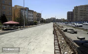 بازدید معاون فنی و عمرانی از پروژه‌های عمرانی منطقه ۵ 3