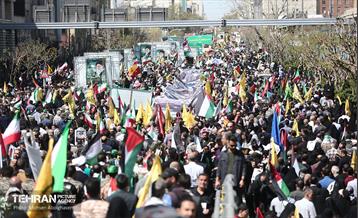 راهپیمایی روز قدس در پایتخت - 1 24