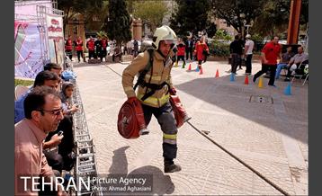 مسابقات عملیاتی ورزشی آتش نشانان تهران 2