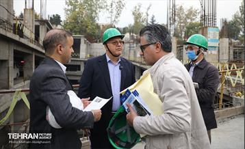 بازدید اصحاب رسانه از پارکینگ نیایش 35