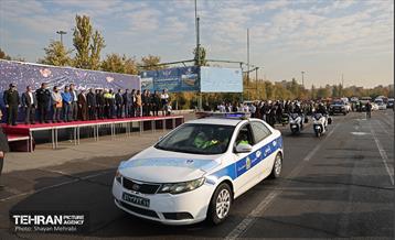 رزمایش زمستانه مشترک شهرداری تهران و پلیس راهور 24