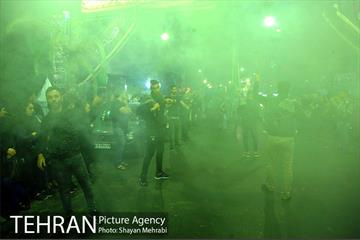 مراسم عزاداری حسینی در خیابان رودکی 18