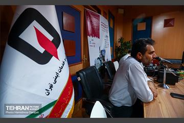 نشست خبری مدیر عامل سازمان آتش نشانی  5