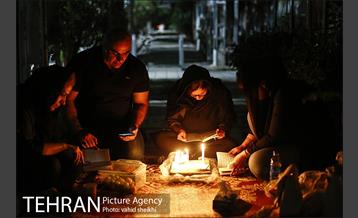 مراسم شب احیا در گلزار شهدا 4