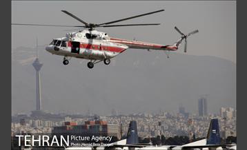 نخستین مانور امداد هوایی تهران در زمان بحران 13