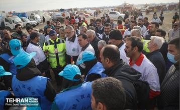 تمرین سراسری زلزله در بوستان ولایت 17