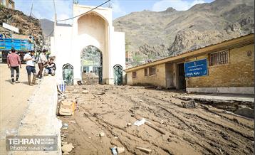 آغاز عملیات ساماندهی منطقه امامزاده داوود(ع) پس از سیلاب 33