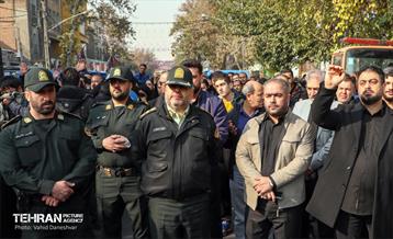 عزاداری شهادت حضرت فاطمه(س) در منطقه 17