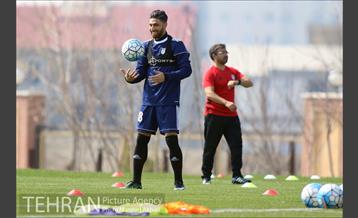 تمرین تیم ملی فوتبال ایران