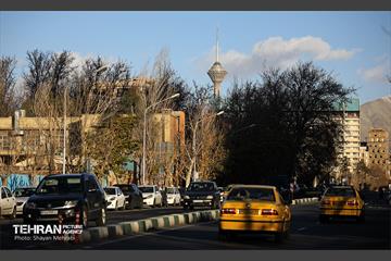 کیفیت هوای تهران در وضعیت پاک 3
