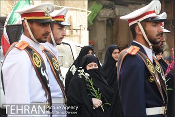 تشییع پیکر مطهر دو شهید گمنام 2