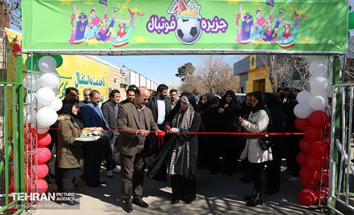 افتتاح دهکده فوتبال بوستان ولایت 22