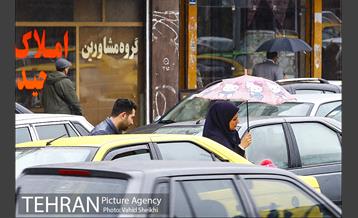 اول هفته بارانی تهران 23