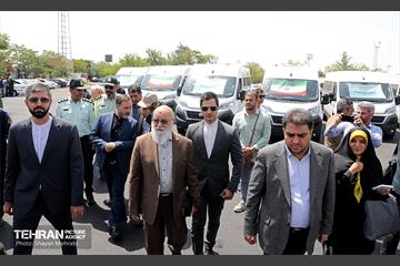 رونمایی از ۱۰۰ دستگاه اتوبوس ناوگان حمل و نقل عمومی شهر تهران 21