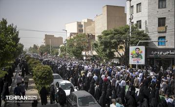 مراسم تشییع پیکر شهید صیاد خدایی 36