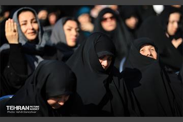 عزاداری شهادت حضرت فاطمه(س) در منطقه 17 23