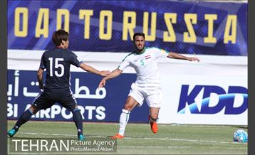 دیدار دو تیم عراق و ژاپن