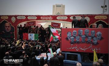 تشییع شهدای اقتدار ملی در تهران - 4 17