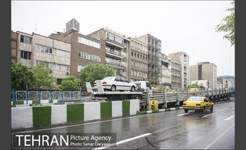 بازگشایی پل کریمخان پس از مرمت 22