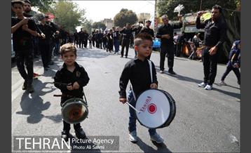 برگزاری مراسم سوگواری سالار شهیدان امام حسین (ع) در محلات منطقه 15 20