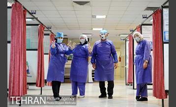 بخش بیماران کرونایی بیمارستان بوعلی 39