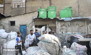 مرکز غیرمجاز جمع‌آوری پسماند 40