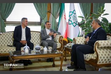 دیدار سرپرست فدراسیون فوتبال با شهردار تهران 1