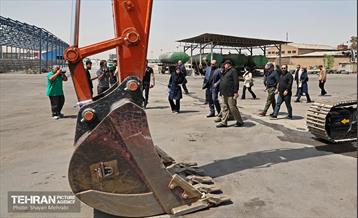 بازدید سخنگوی شهرداری تهران از سازمان مدیریت پسماند 48